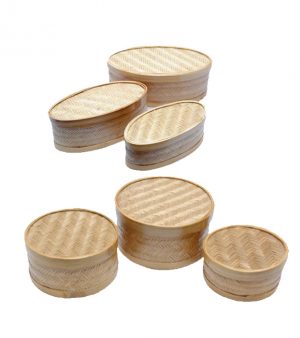 Bamboo Containers / Storage Boxes
