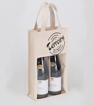 2 Bottle Wine Bag 124A (Cotton)