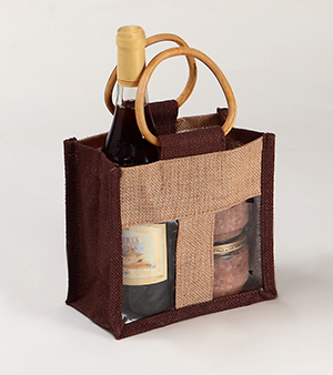 Wine & Jar Bag -  084 (Jute)